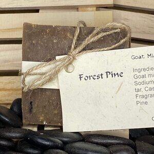 Forest Pine Tar Goat Milk Soap Bar